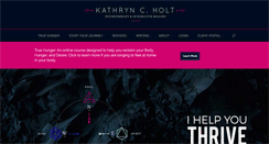 Desktop Screenshot of kathryncholt.com