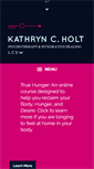 Mobile Screenshot of kathryncholt.com
